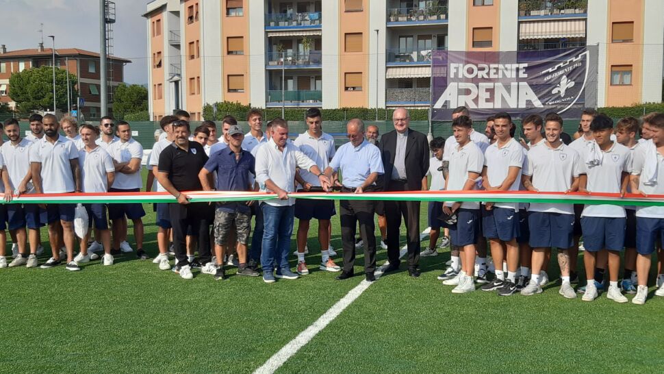 Inaugurato il nuovo campo della Fiorente Arena